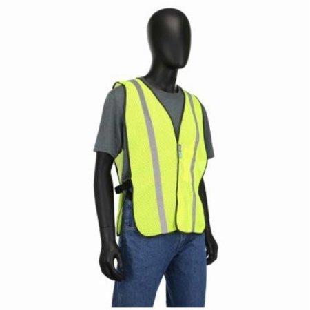 SAFETY WORKS Lime Reflec Safety Vest SW46102